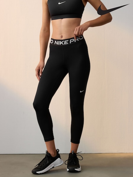 Negro - Nike Pro 365 Cropped Leggings (278129) | 54 €