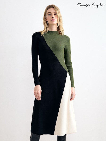 Black - Phase Eight Julie Knit Dress