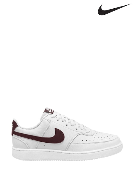 Vit Bourgogne - Nike Court Vision Low Trainers (278336) | kr1 580