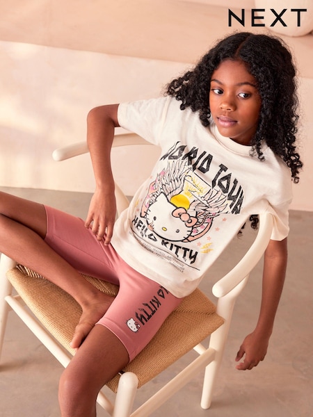 White Hello Kitty Short Pyjamas 1 Pack (3-14yrs) (278598) | € 8 - € 10