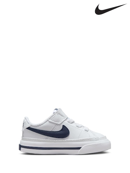 White - Nike Infant Court Legacy Trainers (279057) | 125 LEI