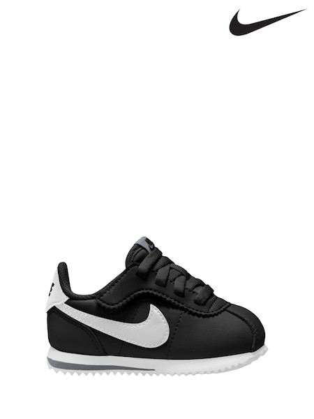 Negru - Pantofi sport Nike Cortez EasyOn pentru bebeluși (279302) | 158 LEI