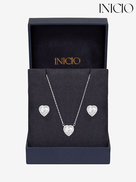 فضي - Inicio Halo Heart Set Gift Box