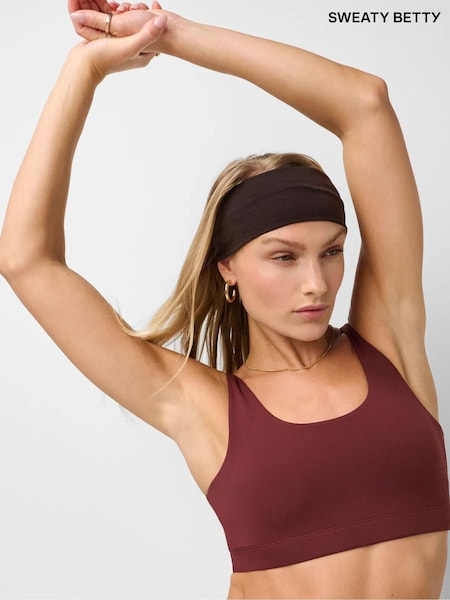 Malbec Red - Sweaty Betty All Day Bralette