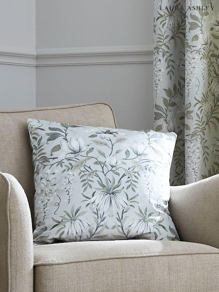 Laura Ashley Sage Green Square Parterre Printed Cushion (282744) | €66