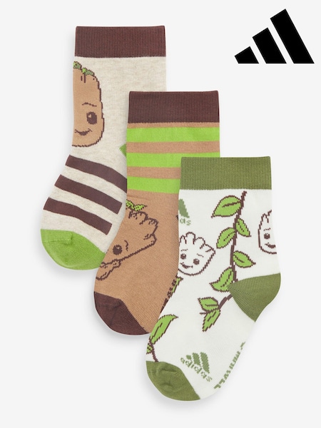 adidas Marvels I Am Groot Crew Socks 3 Pair (282788) | € 7