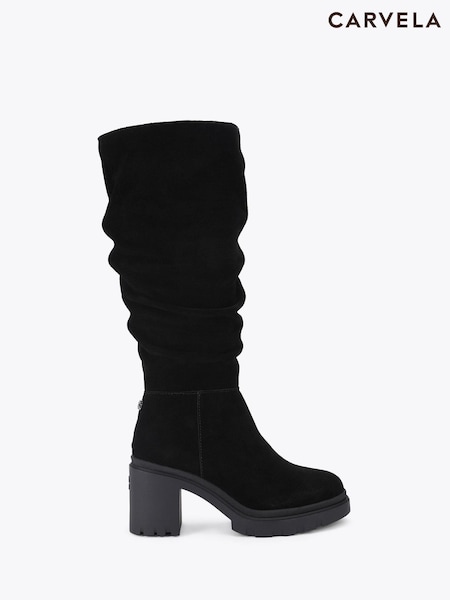 Μαύρο - Carvela Boulder Slouch Boots