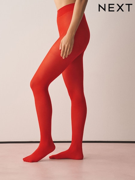 Red - 30 Denier Tights 1 Pack