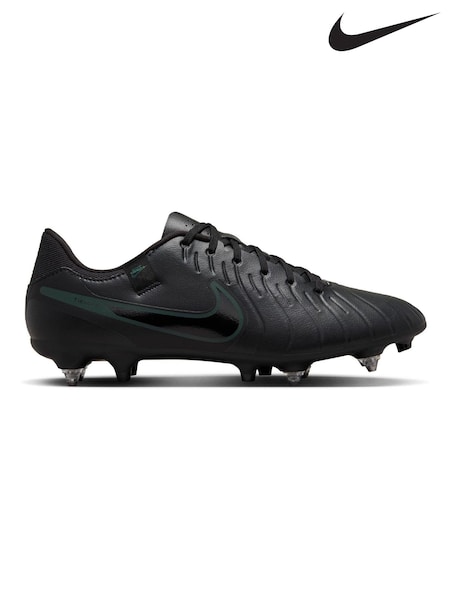 Nike Black/Green Adults Tiempo Legend 10 Academy Soft Ground Football Boots (283437) | €53