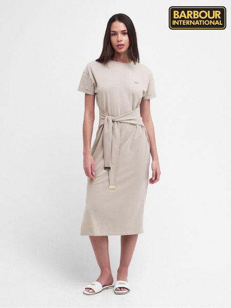 Barbour® International Whitson Stretch Cotton Midi Dress (283959) | €37