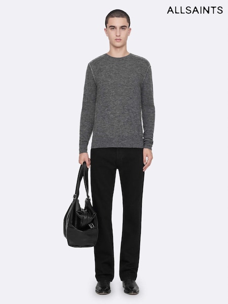 أسود - Regular Allsaints Regular Bootcut Jeans
