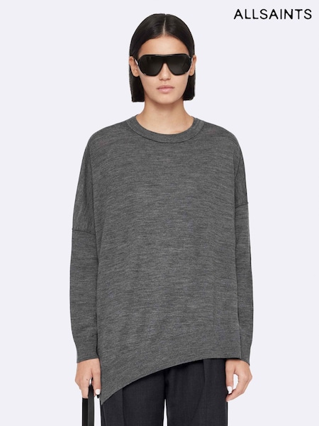 אפור - Allsaints Martel Jumper