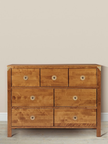 Laura Ashley Honey Gold Balmoral 3+4 Drawer Chest (284403) | €1,228.50