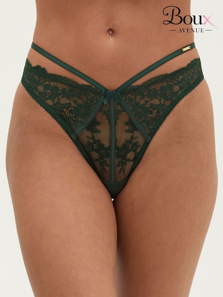 Berde - Boux Avenue Adelaide Lace G-string Thong Knickers