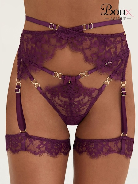 Purple - Boux Avenue Mila Leg Harness