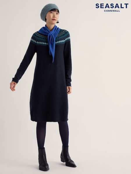 כחול  - Seasalt Cornwall Centrepiece Dress