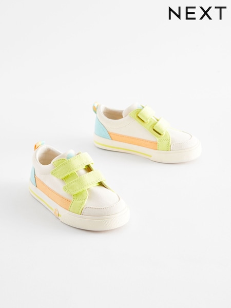 Bright Standard Fit (F) Two Strap Touch Fastening Trainers (286284) | €8.50 - €11