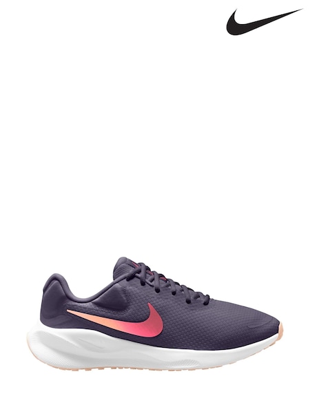 Nike Purple Revolution 7 Road Running Trainers (286501) | €36