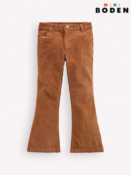 Brown - Boden Kick Flare Jeans