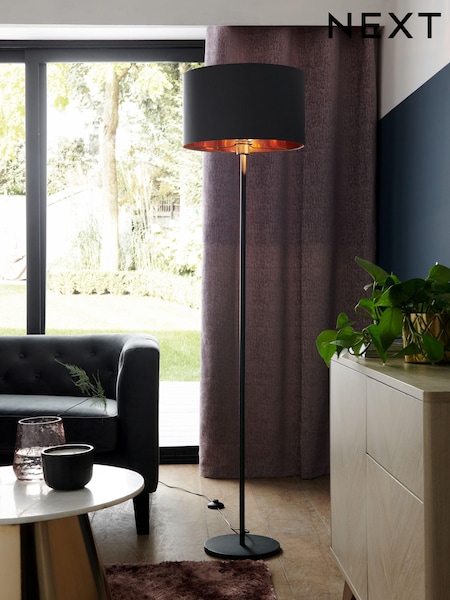 Grey Rico Tripod Floor Lamp (288494) | €92