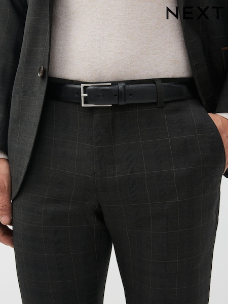 Black Formal Leather Belt (288506) | €9