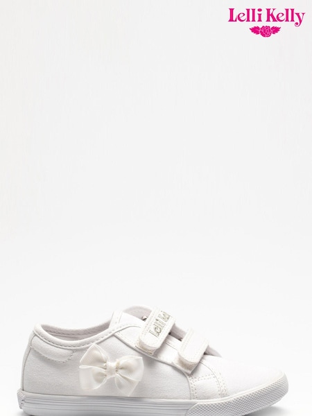 Lelli Kelly Black Hook and Loop Trainers (288939) | 118 LEI