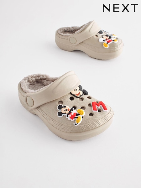 Mickey Mouse Stone Natural Slipper Clogs (291076) | €9 - €11