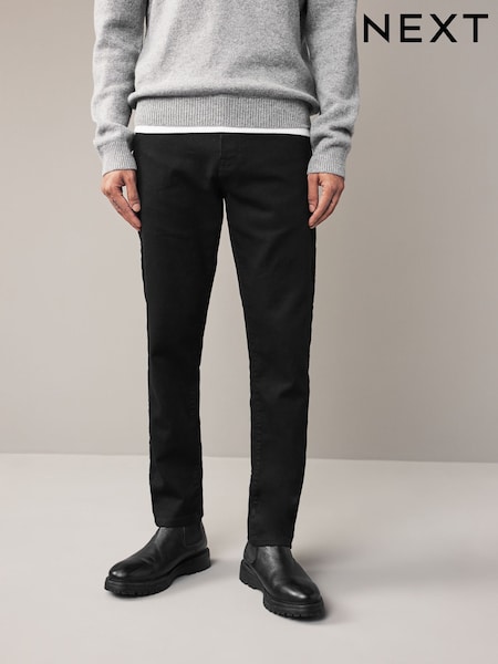 Negru - Slim Fit - Blugi elastici confortabili (291324) | 199 LEI - 203 LEI