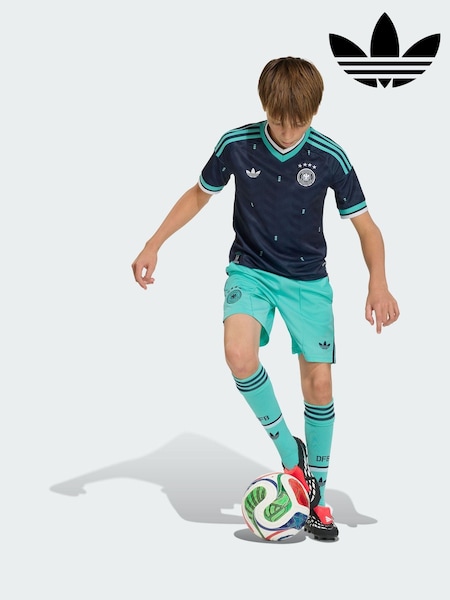 Синий - Adidas Germany 26 Away Jersey