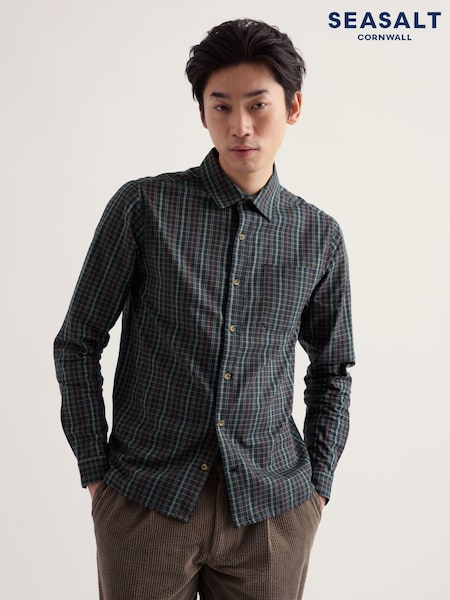 Blue - Regular Seasalt Cornwall Goosander Shirt