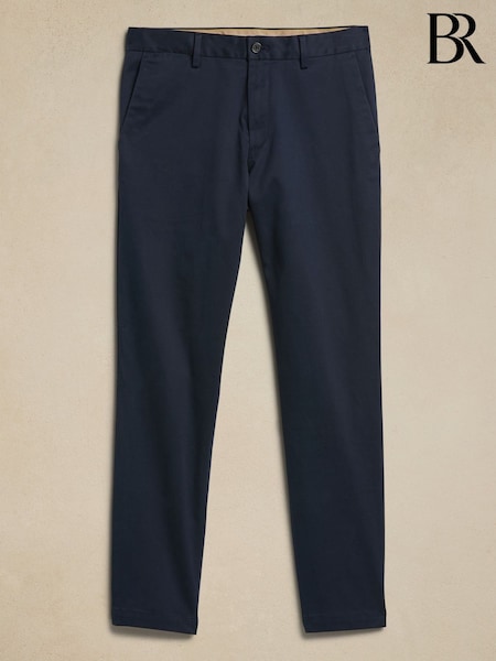 Синий - Banana Republic Slim Rapid Movement Chino (293408) | €99