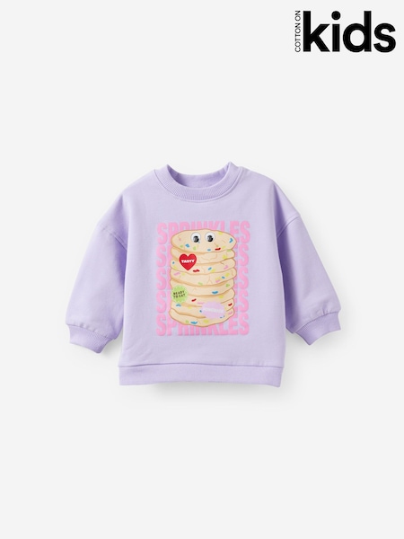 Violet - Pull en polaire Cotton On Riley