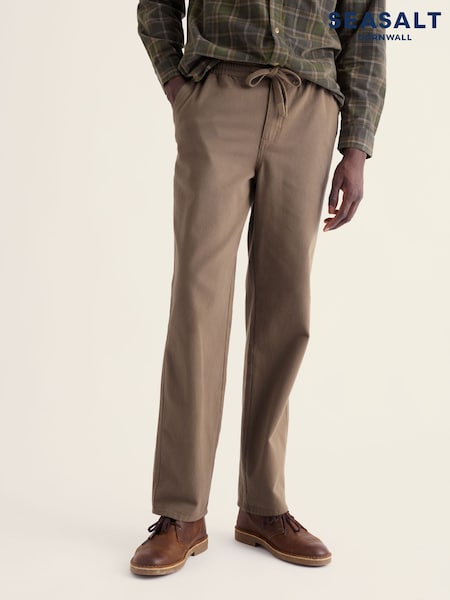 Brown - Regular Seasalt Cornwall Hallantide Trousers