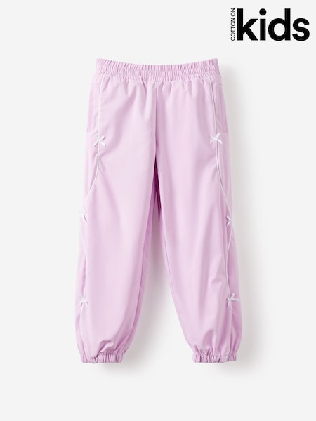 Purple - Cotton On Bailey Barrel Leg Trousers