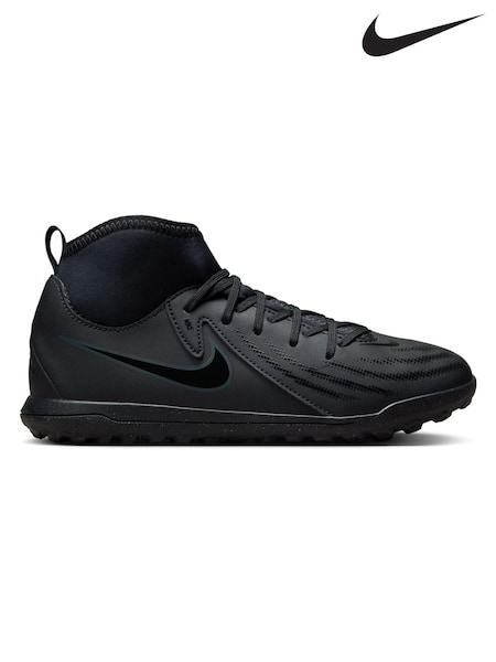 Nike Black/Green Kids Phantom Luna 2 Club Turf Football Boots (294819) | €64
