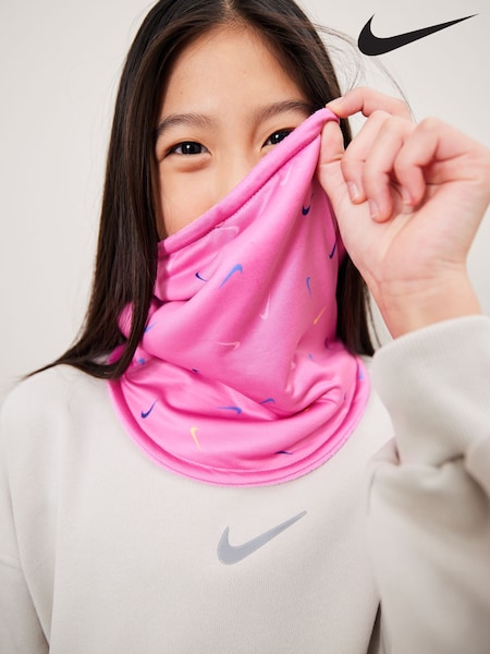 Nike Pink Kids Reversible Neck Warmer (294964) | LEI 91
