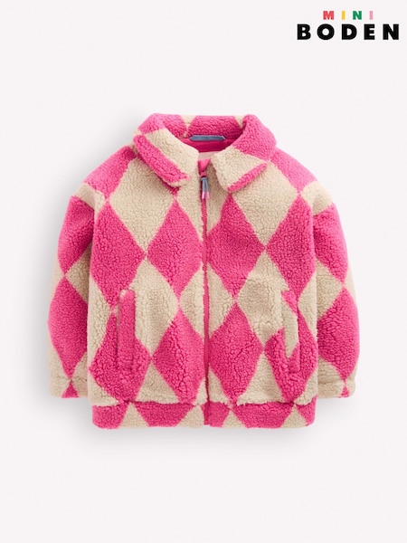 Brown - Boden Collared Borg Jacket