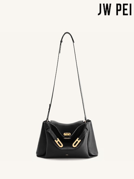 Sort - Jw Pei Rhea Pebbled Double Buckle Shoulder Bag