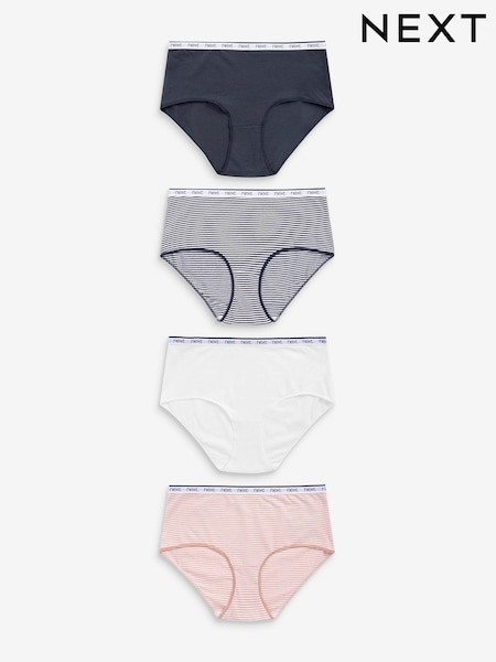 Сине-розовая в полоску - Logo Knickers 4 Pack (298121) | €19