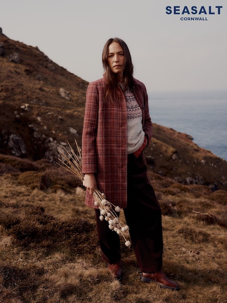 Pink - Seasalt Cornwall Wood Cabin Coat