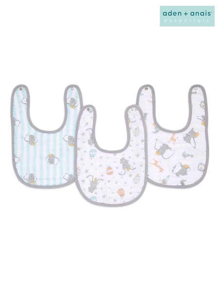 aden + anais Essentials Disney Dumbo New Heights Snap Bib 3 Pack (298769) | 6 €