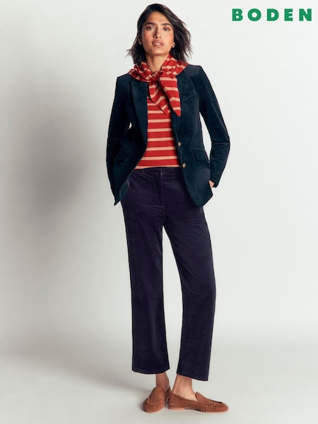 Blue - Boden Canonbury Cord 7/8 Trousers