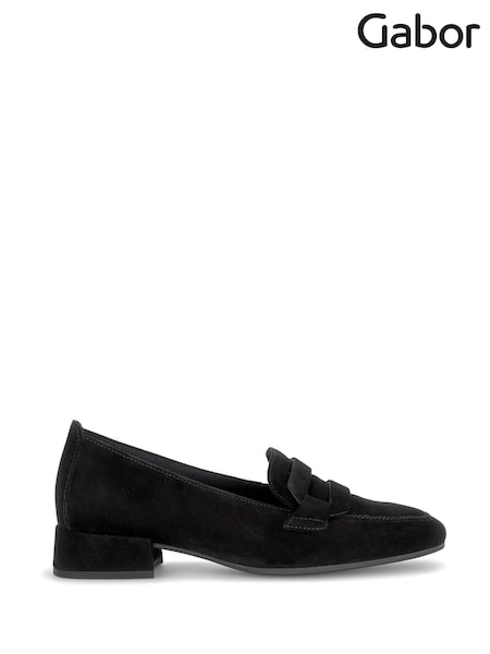 Black - Gabor Great Slip-on Loafers