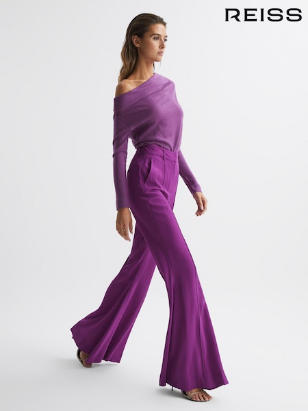 Reiss Gabi Fluid Flare Trousers (2XL041) | 220 €