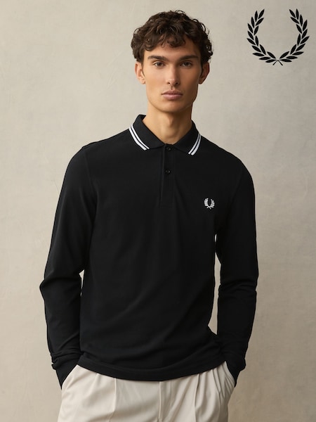 Fred Perry Long Sleeve Twin Tipped Polo Shirt (300010) | €127