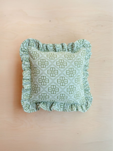 Tbco Floral Cotton Cushion Cover