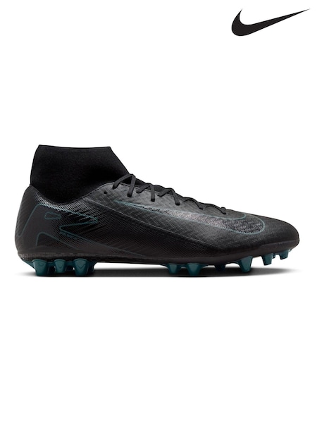 Черный - Nike Adults Zoom Mercurial Superfly 10 Academy Artificial Ground Football Boots (300609) | €117