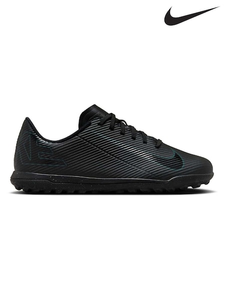 Nike Black Kids Mercurial Vapor 16 Club Turf Football Boots (301073) | €60