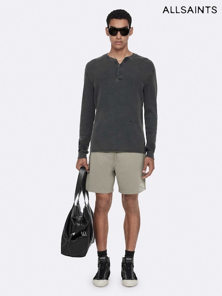 Green - Regular Allsaints Raphy Sweatshirt Shorts