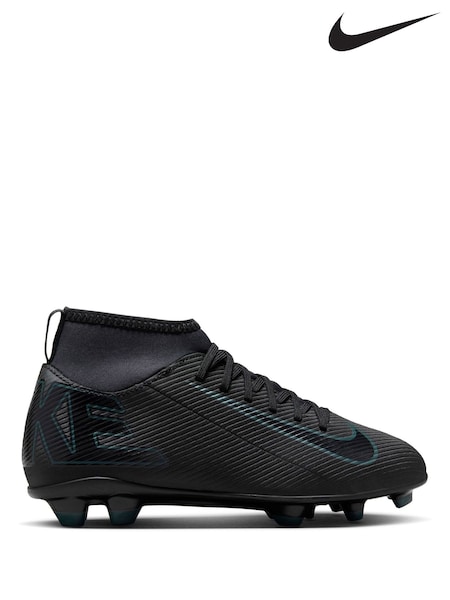 Nike Black/Green Kids Mercurial Superfly 10 Club Multi Ground Football Boots (301272) | €66